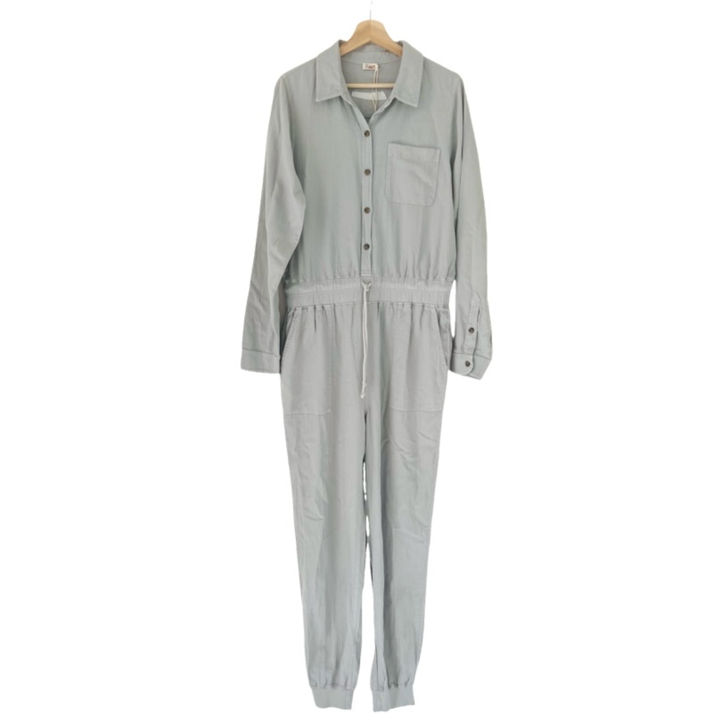 FAHERTY Arlie Day Jumpsuit in Stone Size M - Picture 6 of 11